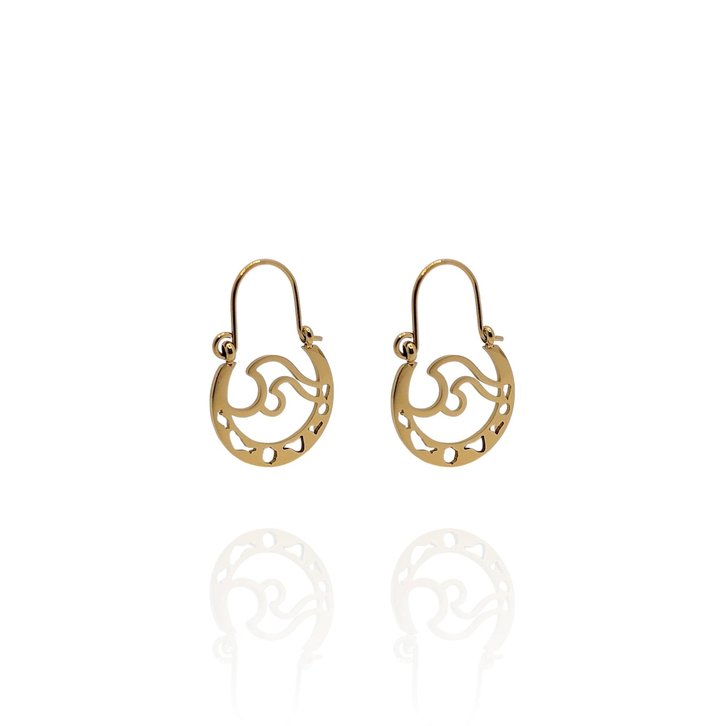 Pendientes Ola Canaria - AILANA JEWELRY