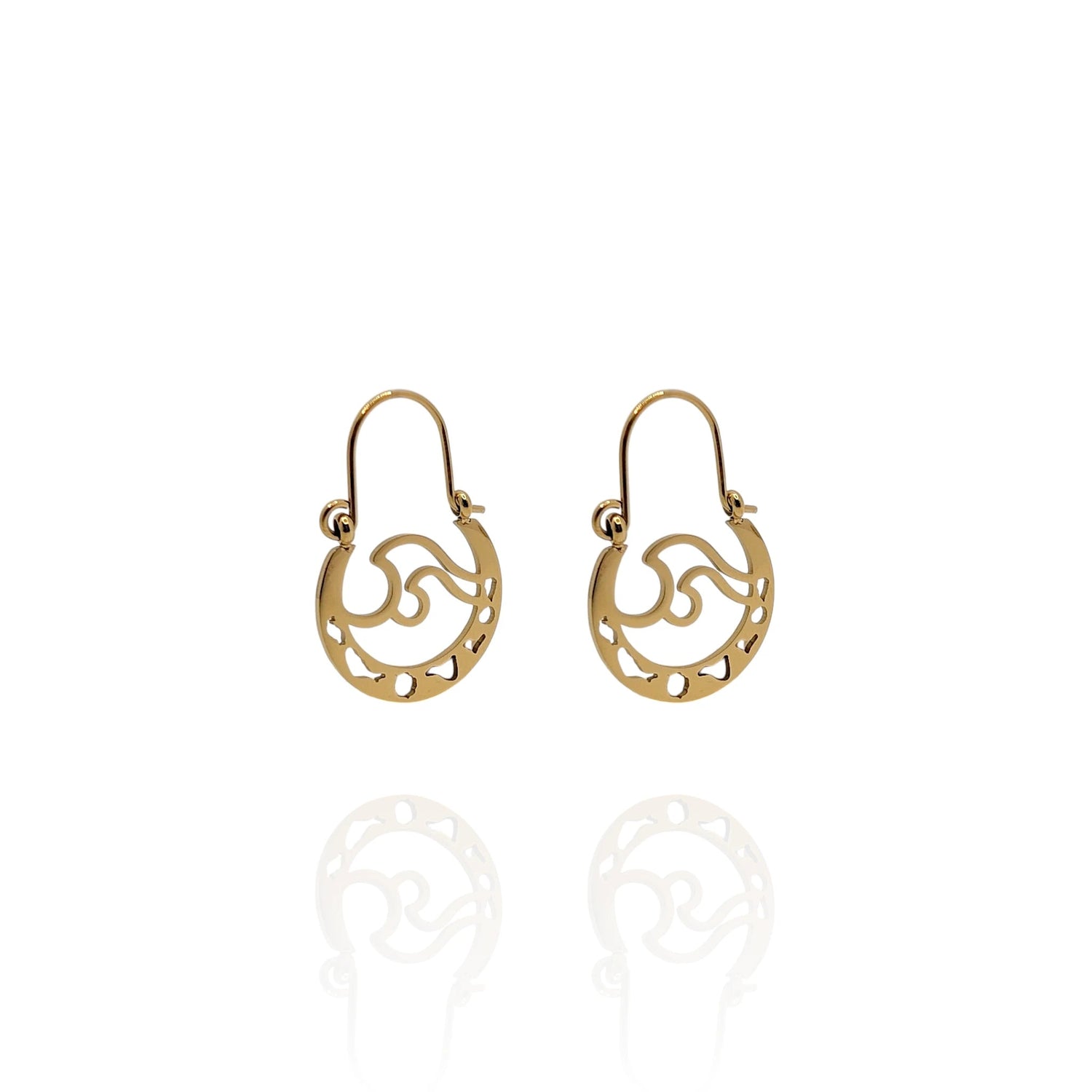 Pendientes Ola Canaria - AILANA JEWELRY
