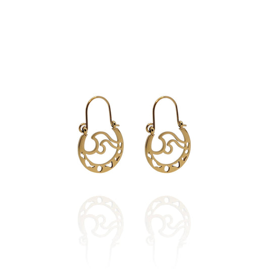 Pendientes Ola Canaria - AILANA JEWELRY