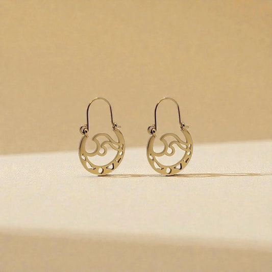 Pendientes Ola Canaria - AILANA JEWELRY