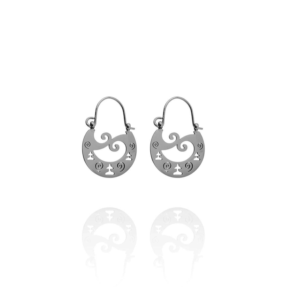 Pendientes Pintadera Ídolo de Tara - AILANA JEWELRY