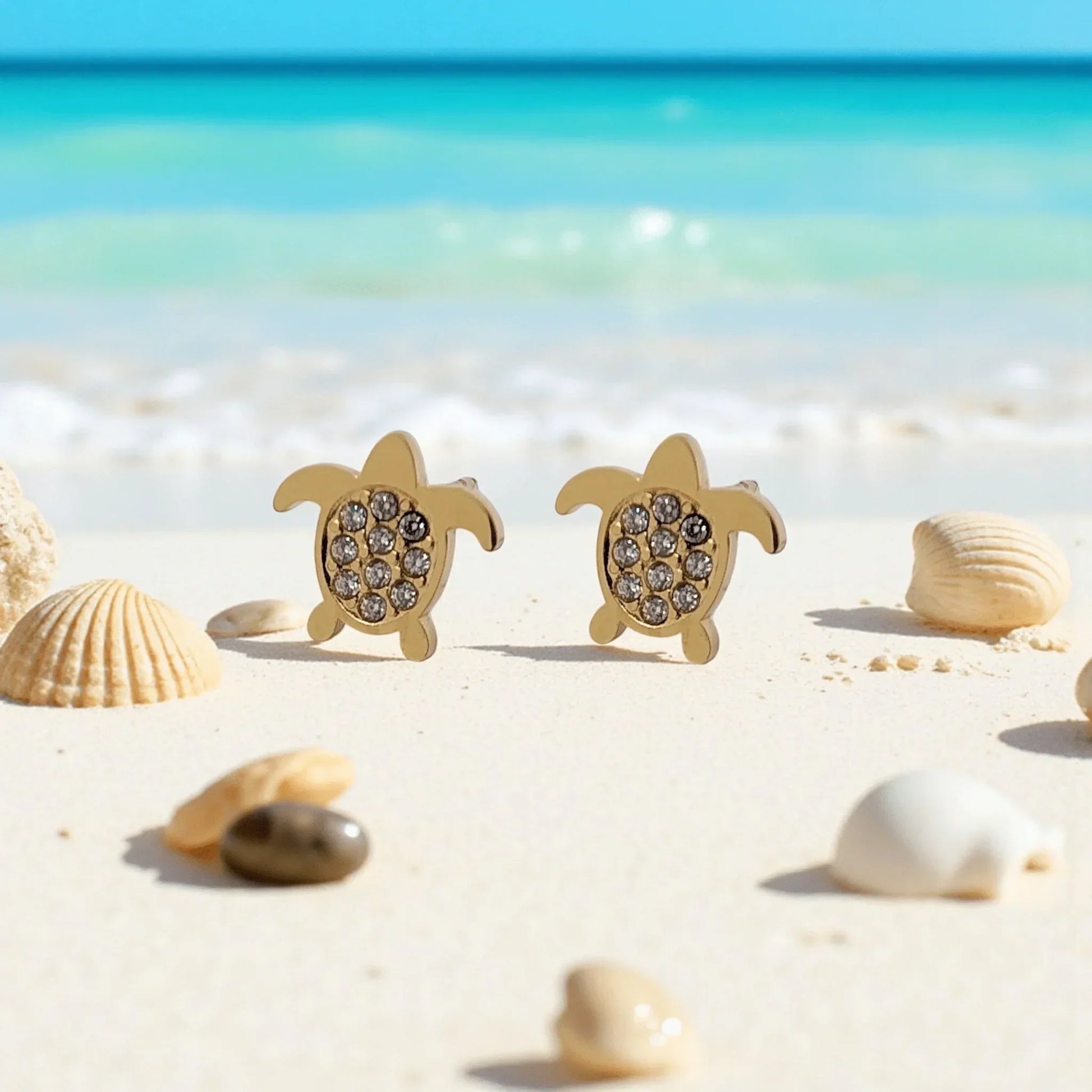 Pendientes Tortuga - AILANA JEWELRY