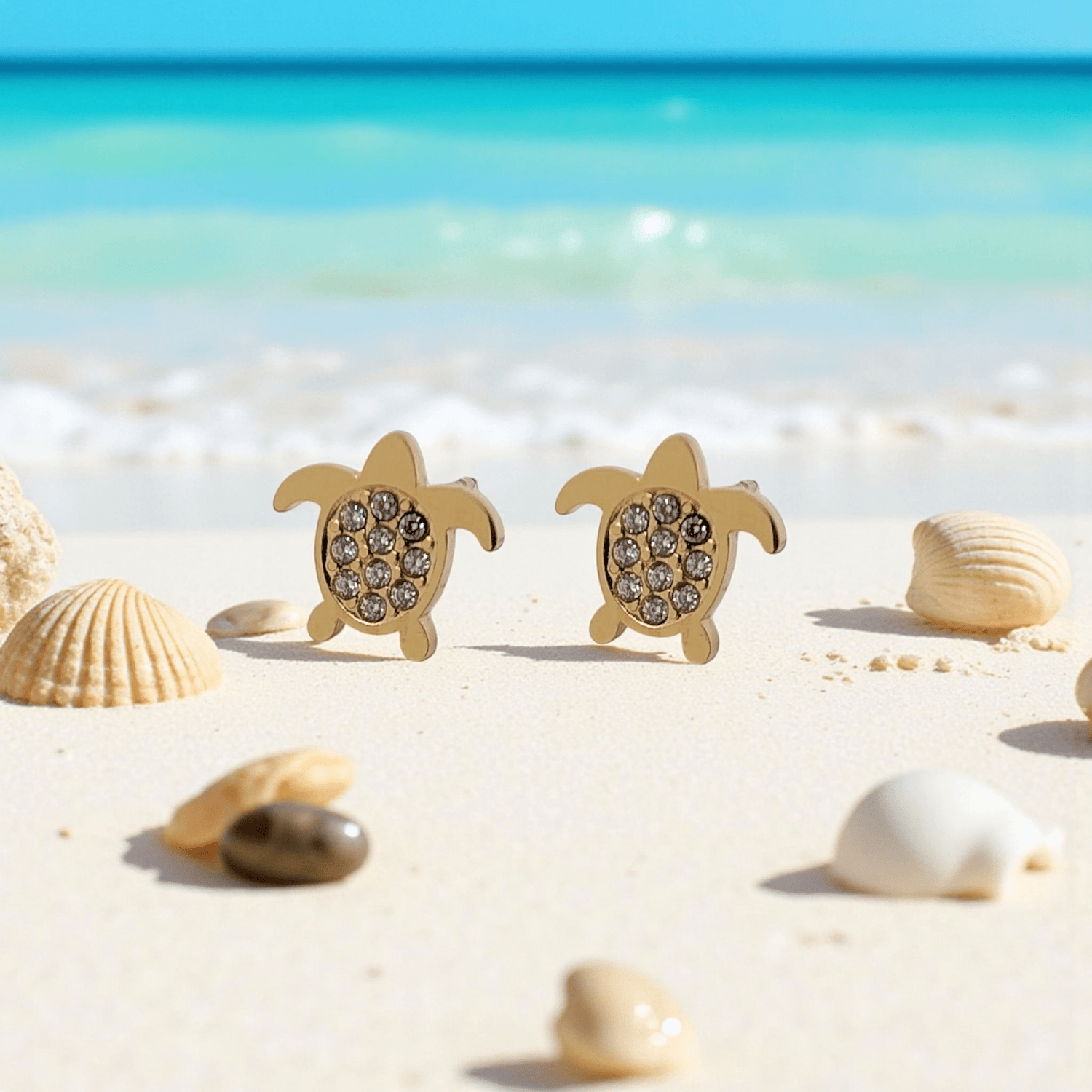 Pendientes Tortuga - AILANA JEWELRY