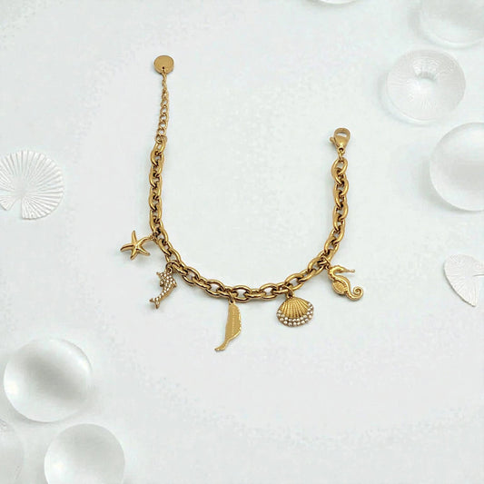 Pulsera charms Fuerteventura - AILANA JEWELRY