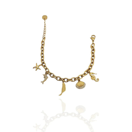 Pulsera charms Fuerteventura - AILANA JEWELRY
