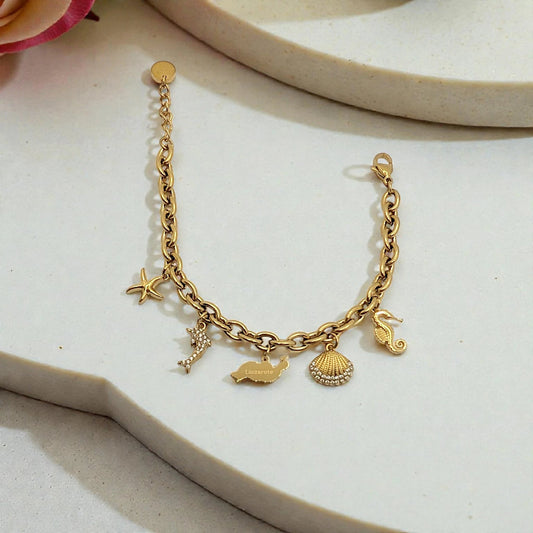 Pulsera charms Lanzarote - AILANA JEWELRY
