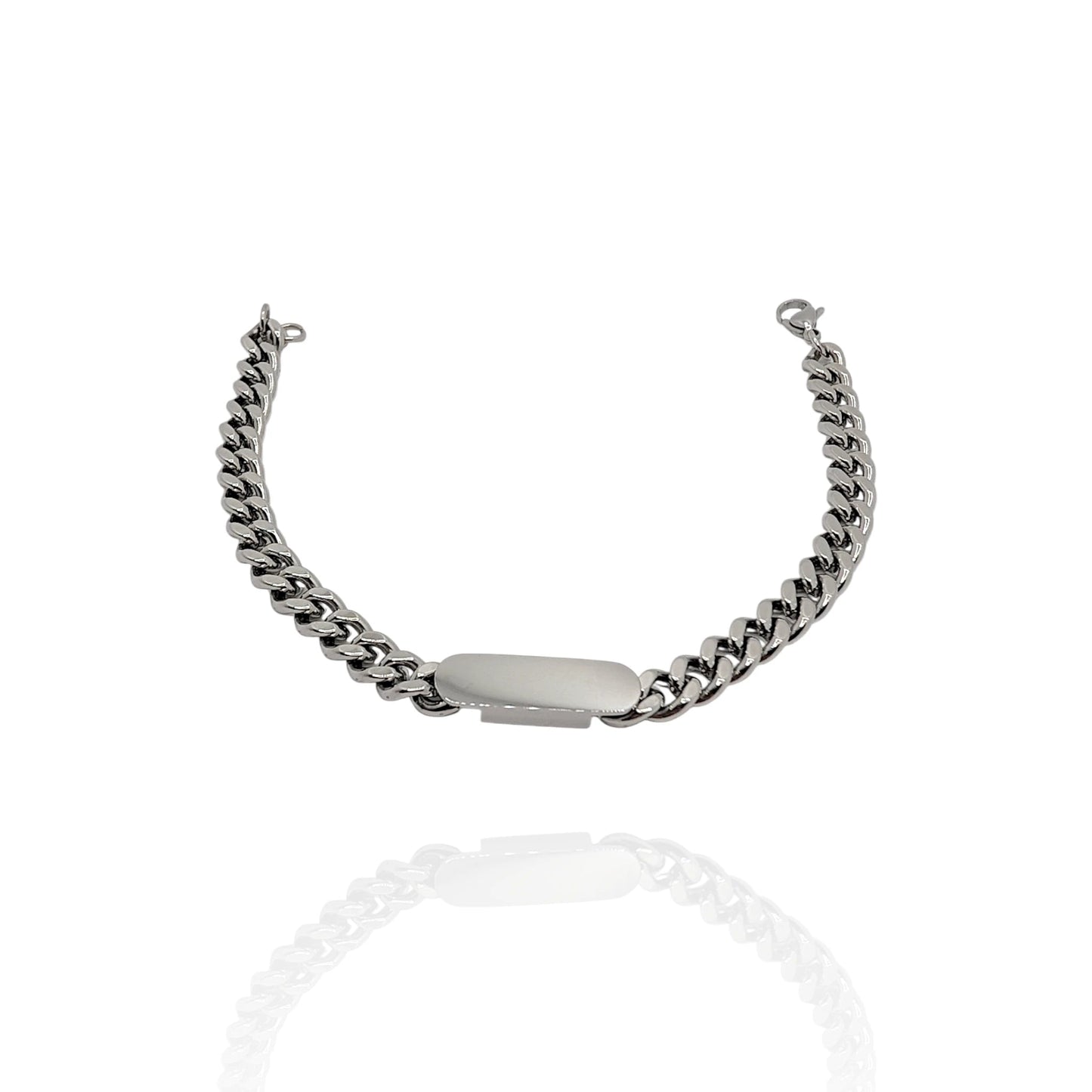 Pulsera de Acero Inoxidable Personalizable para Hombre - AILANA JEWELRY
