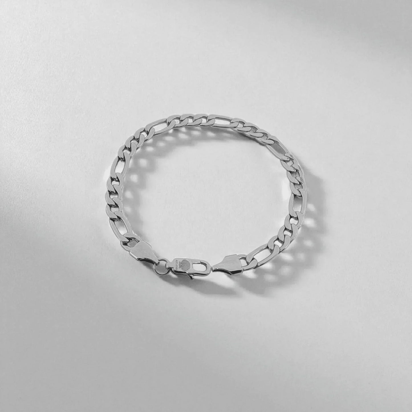 Pulsera de cadena con eslabones de 5 mm (plateado) - AILANA JEWELRY