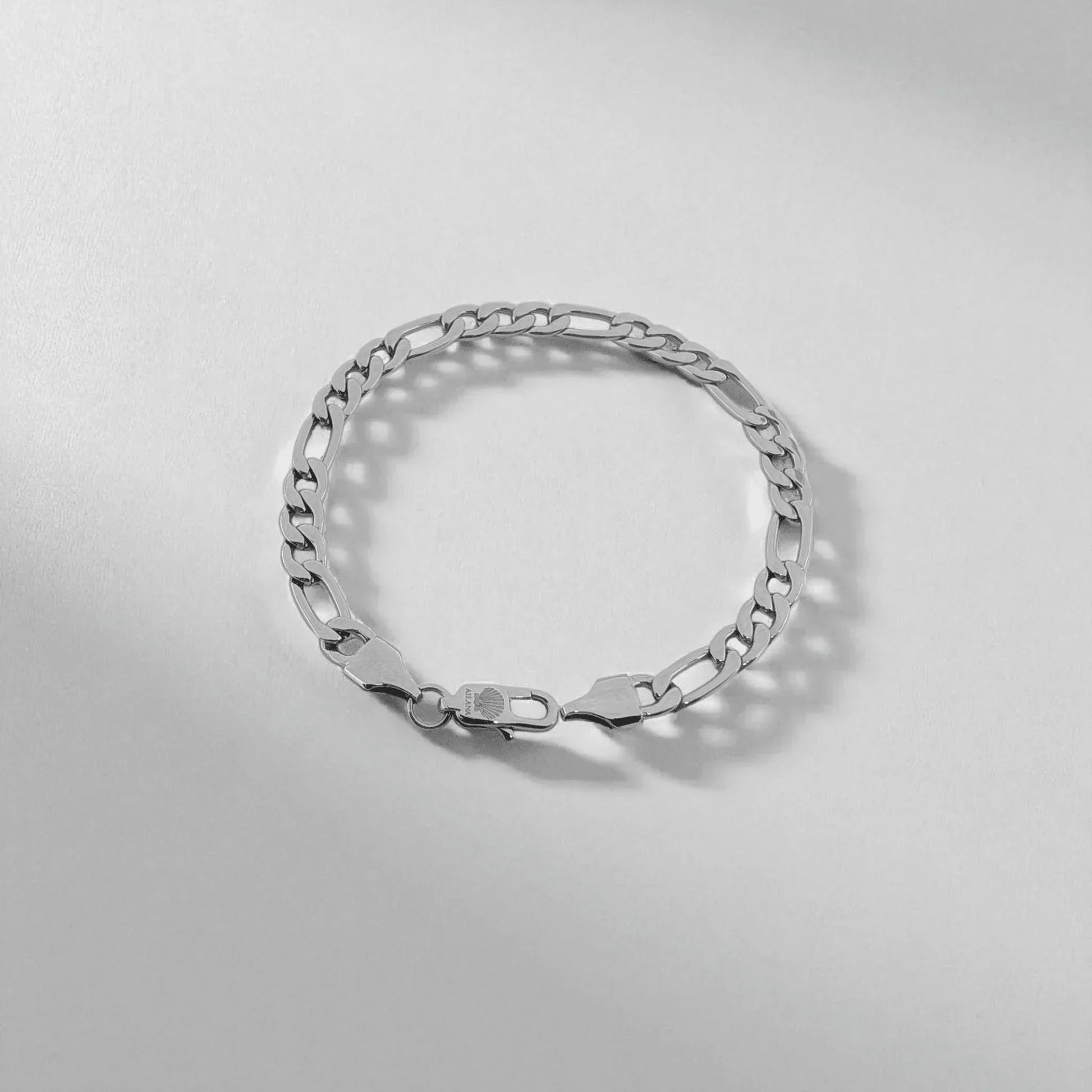 Pulsera de cadena con eslabones de 5 mm (plateado) - AILANA JEWELRY