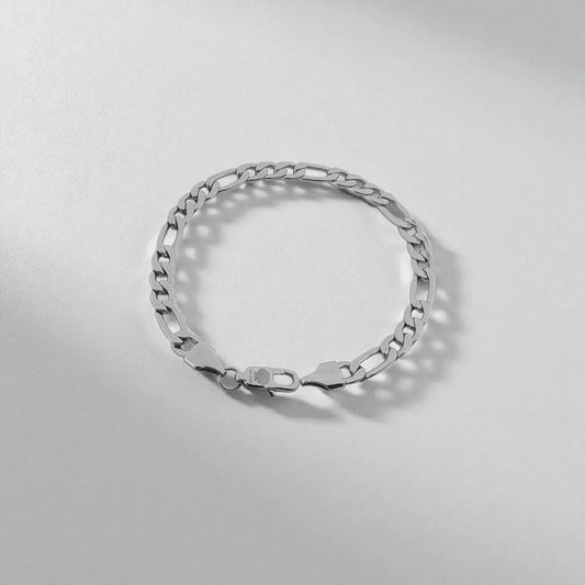 Pulsera de cadena con eslabones de 5 mm (plateado) - AILANA JEWELRY
