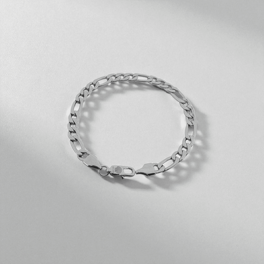 Pulsera de cadena con eslabones de 5 mm (plateado) - AILANA JEWELRY