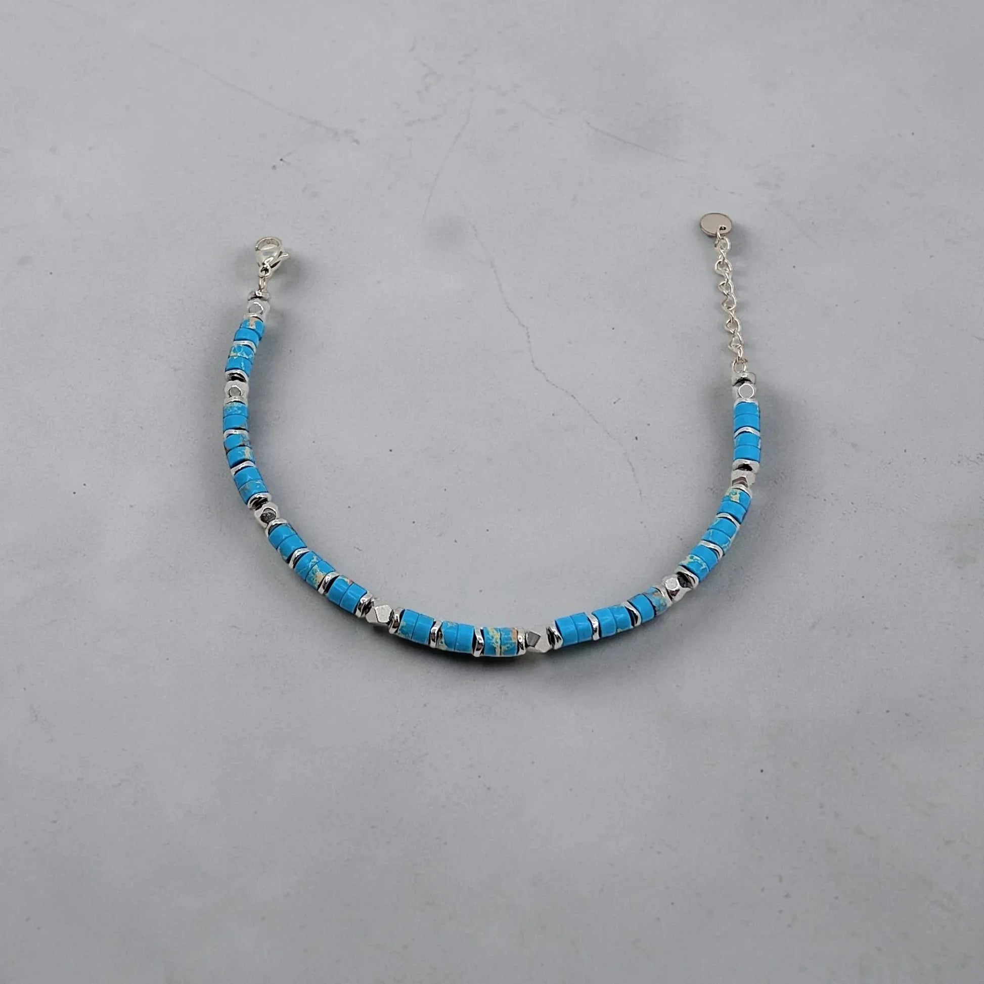 Pulsera en piedra turquesa - AILANA JEWELRY