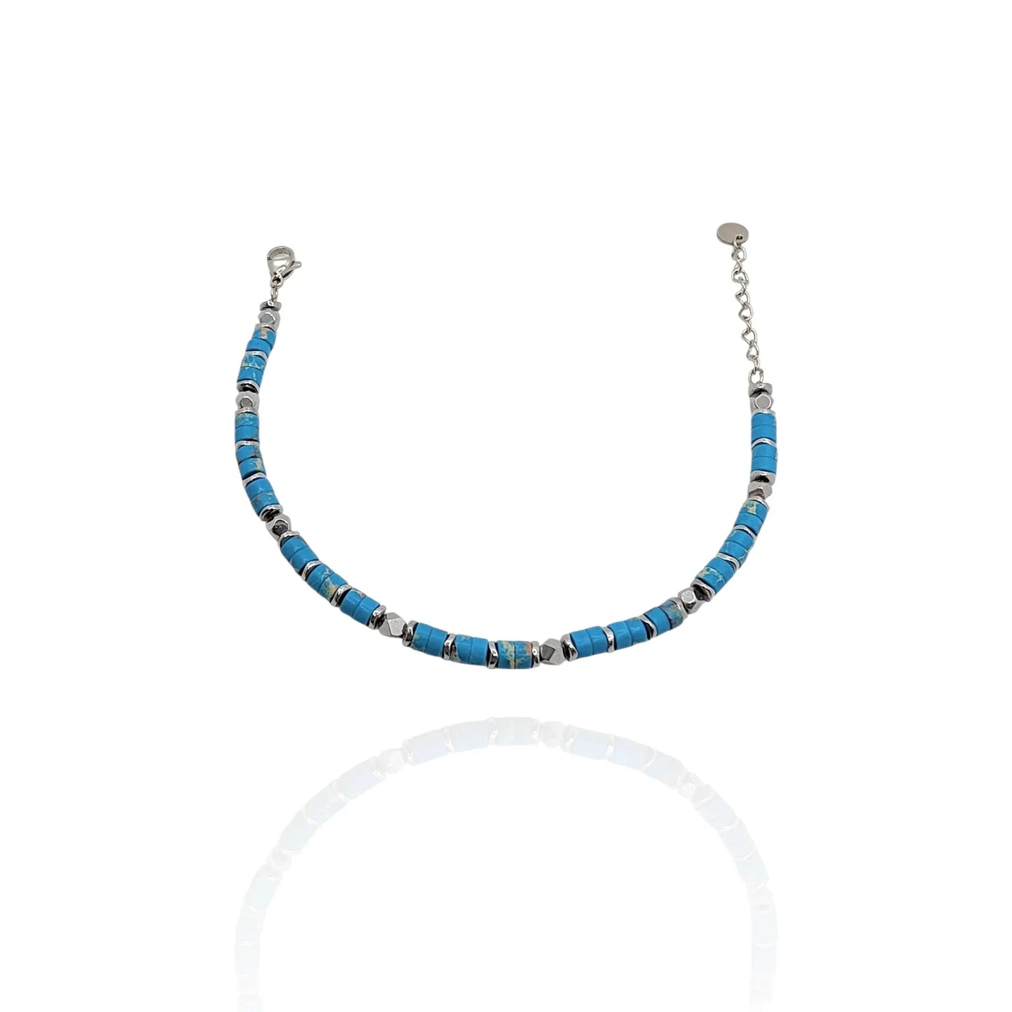 Pulsera en piedra turquesa - AILANA JEWELRY