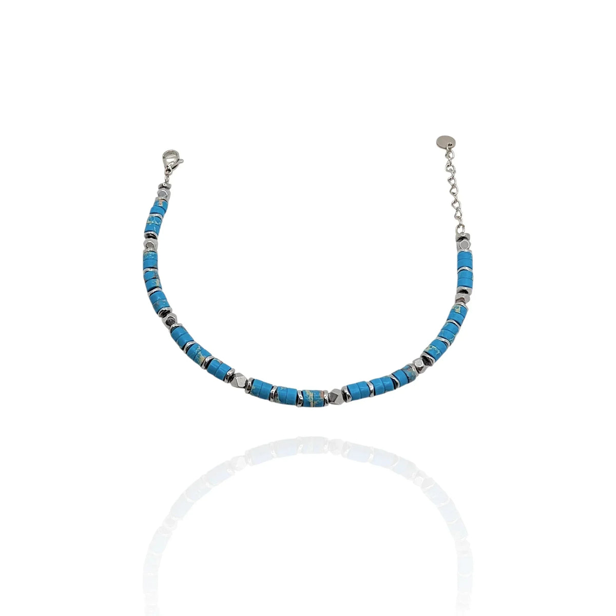 Pulsera en piedra turquesa - AILANA JEWELRY