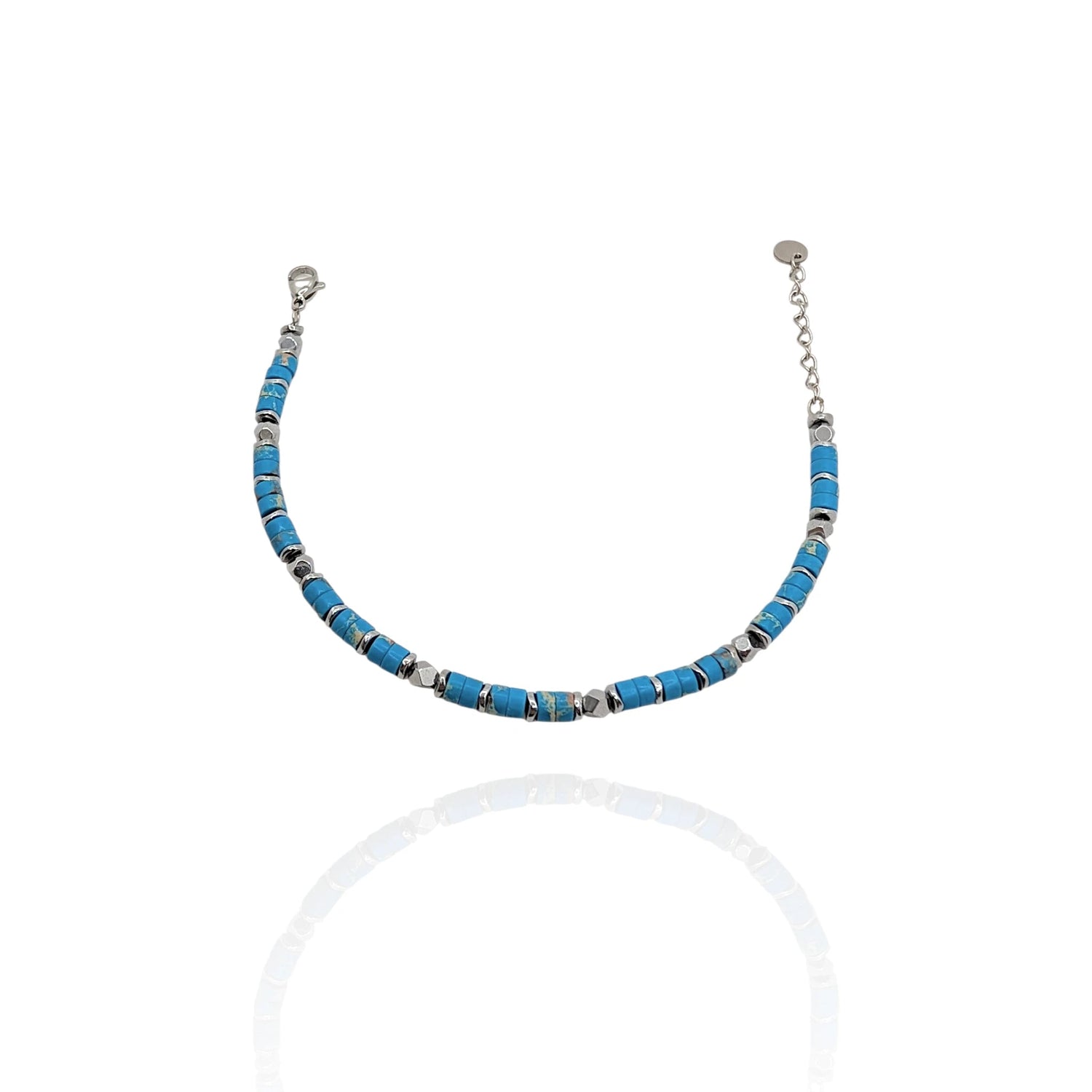 Pulsera en piedra turquesa - AILANA JEWELRY