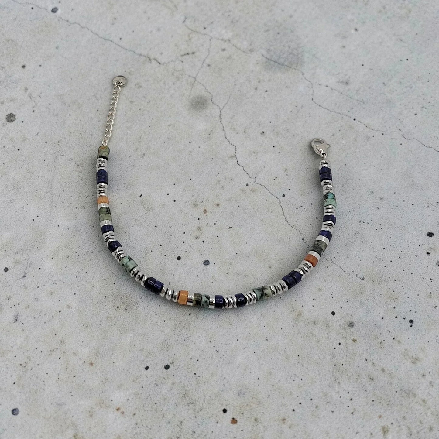 Pulsera en piedras Dolomina - AILANA JEWELRY