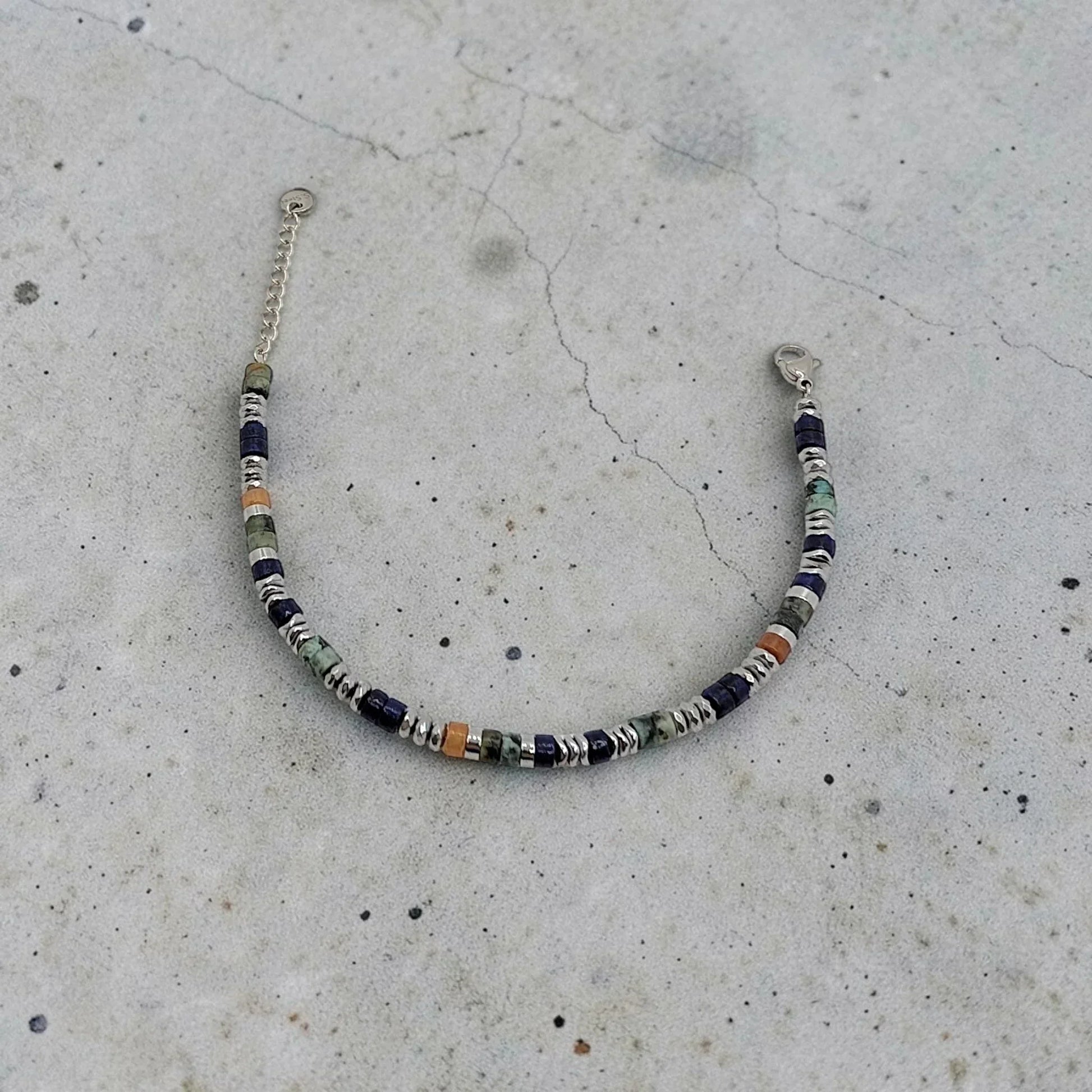 Pulsera en piedras Dolomina - AILANA JEWELRY