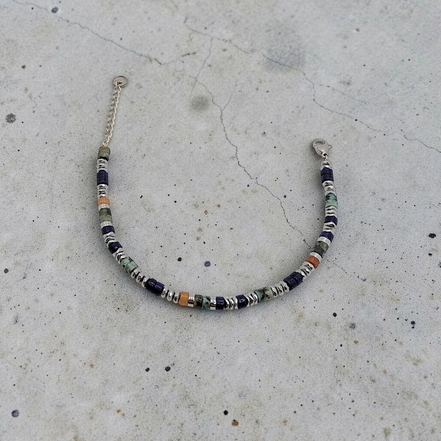 Pulsera en piedras Dolomina - AILANA JEWELRY