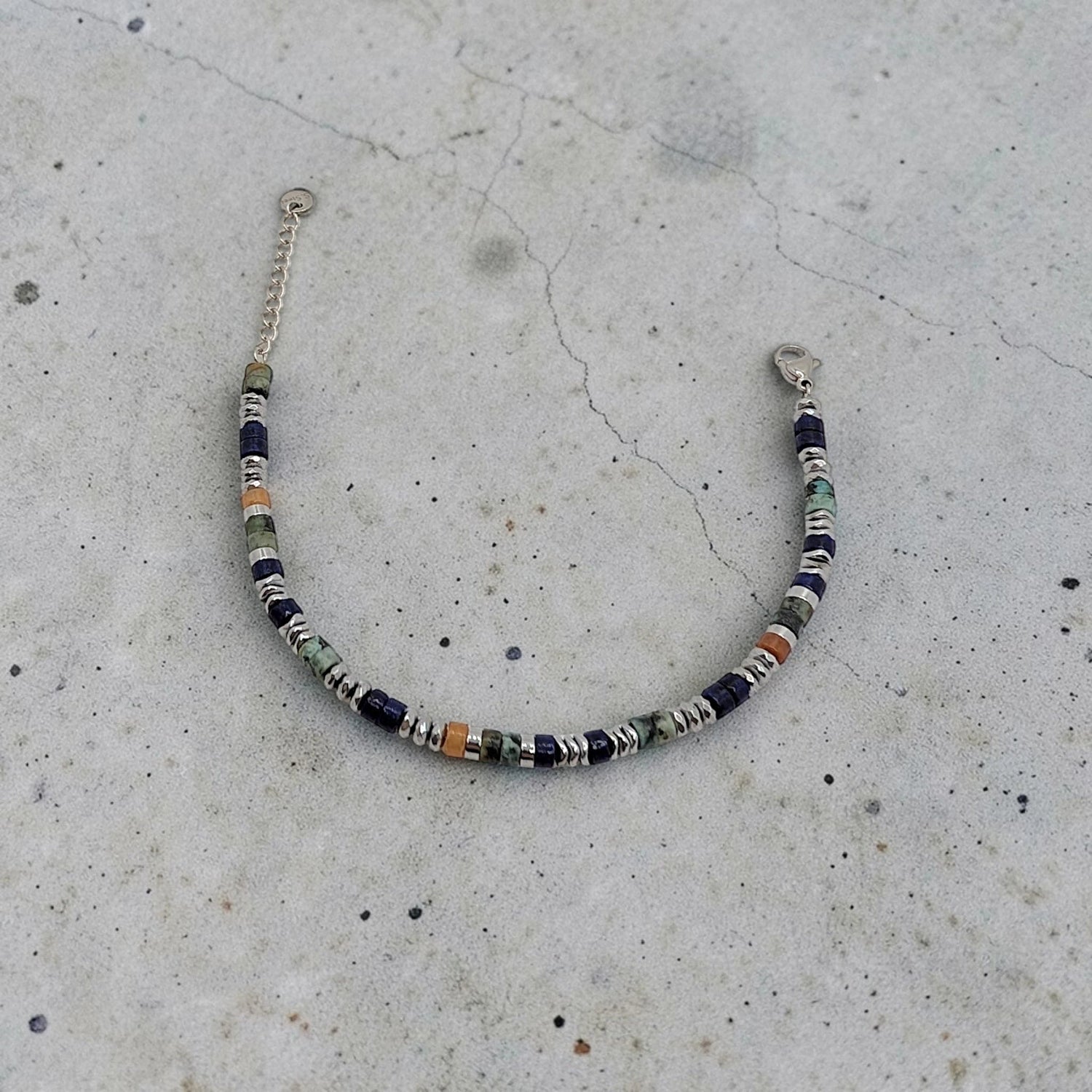 Pulsera en piedras Dolomina - AILANA JEWELRY