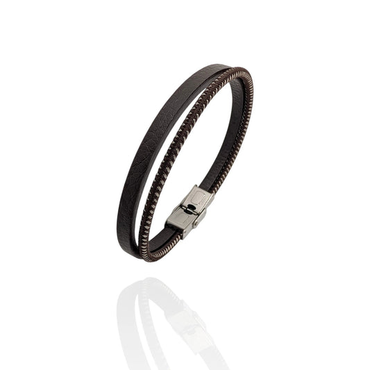 Pulsera fina en cuero - AILANA JEWELRY