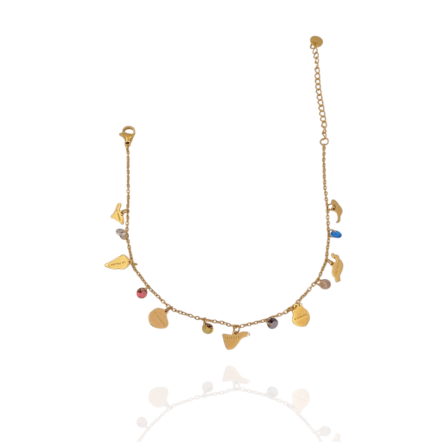 Pulsera Islas Canarias Zircones - AILANA JEWELRY