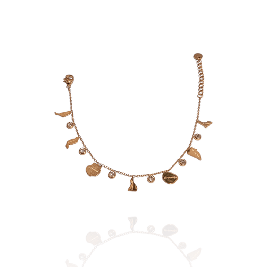 Pulsera Islas Canarias Zircones blancos - AILANA JEWELRY