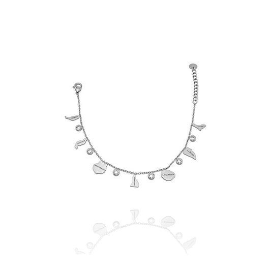 Pulsera Islas Canarias Zircones blancos