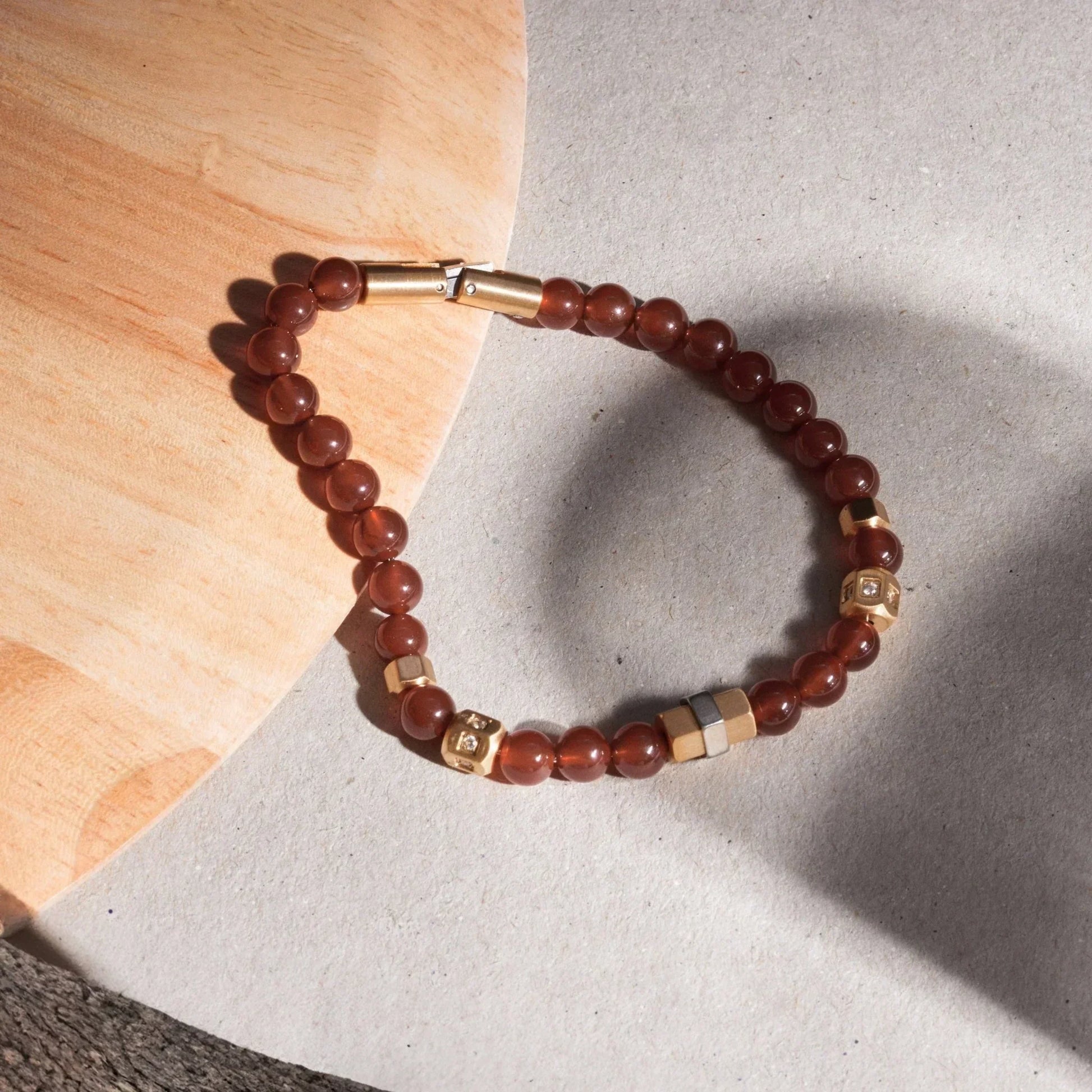 Red Agate Bracelet - AILANA JEWELRY
