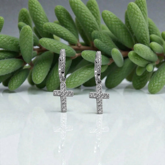 Cross Hope Earrings