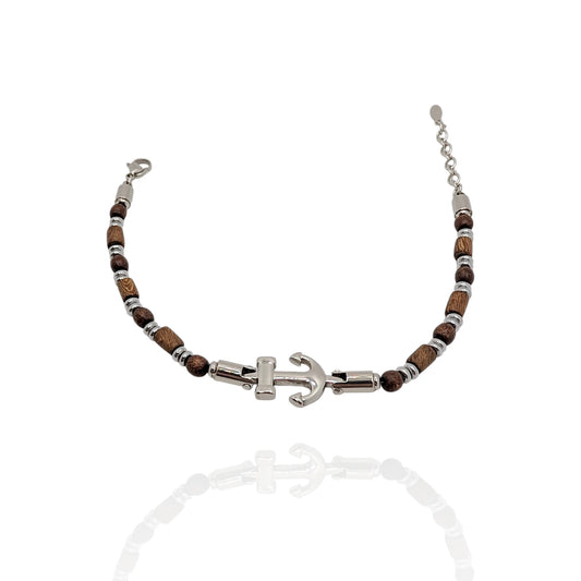 Pulsera en Piedras y Ancla