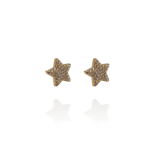 Pendientes pequeño estrella