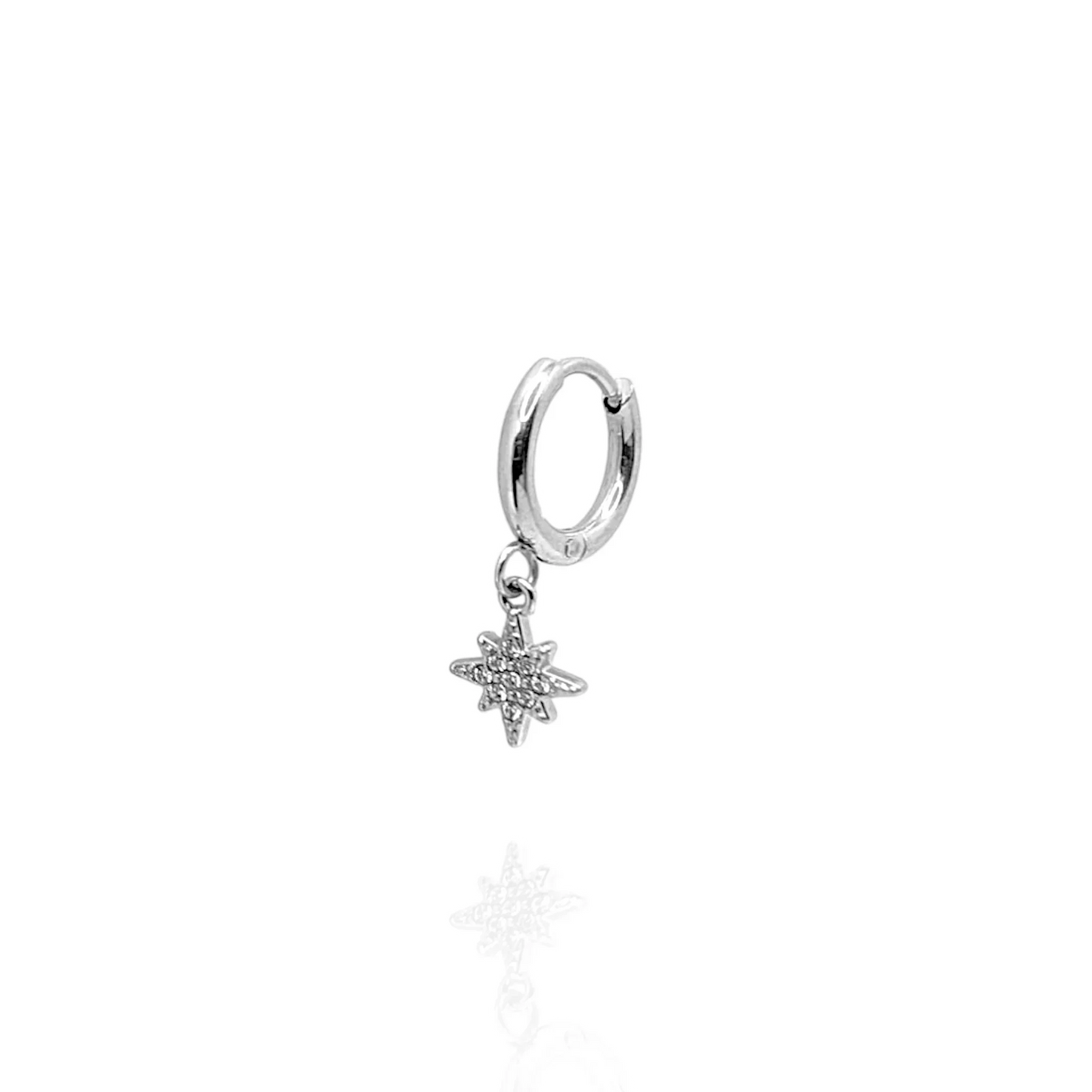 Pendientes Siman (Plateado)
