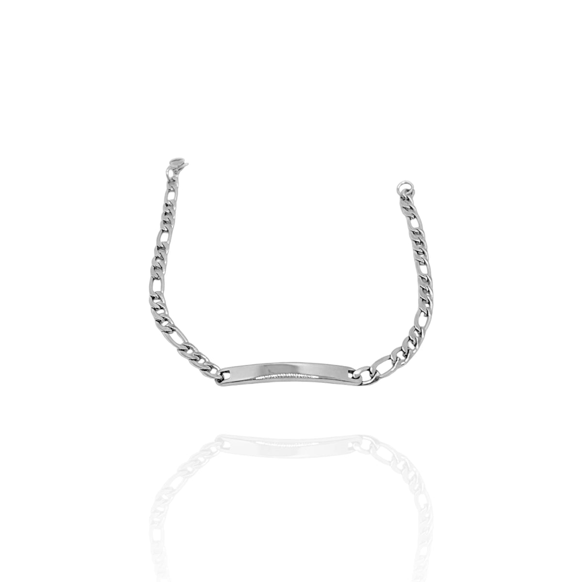 Pulsera de cadena para personalizar hombre 21 cm * 5 mm