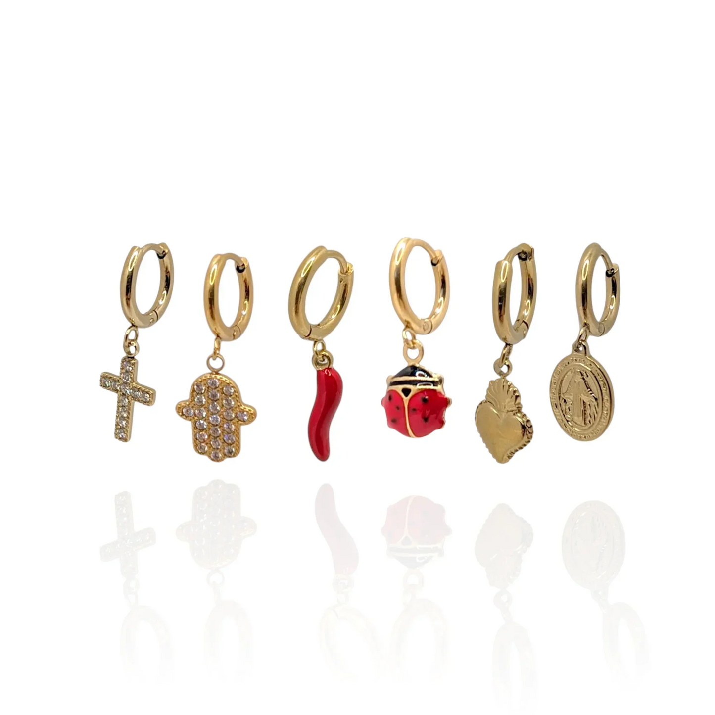 Pendientes Cali (Dorado)
