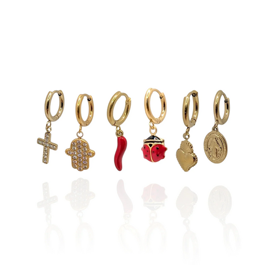 Pendientes Cali (Dorado)