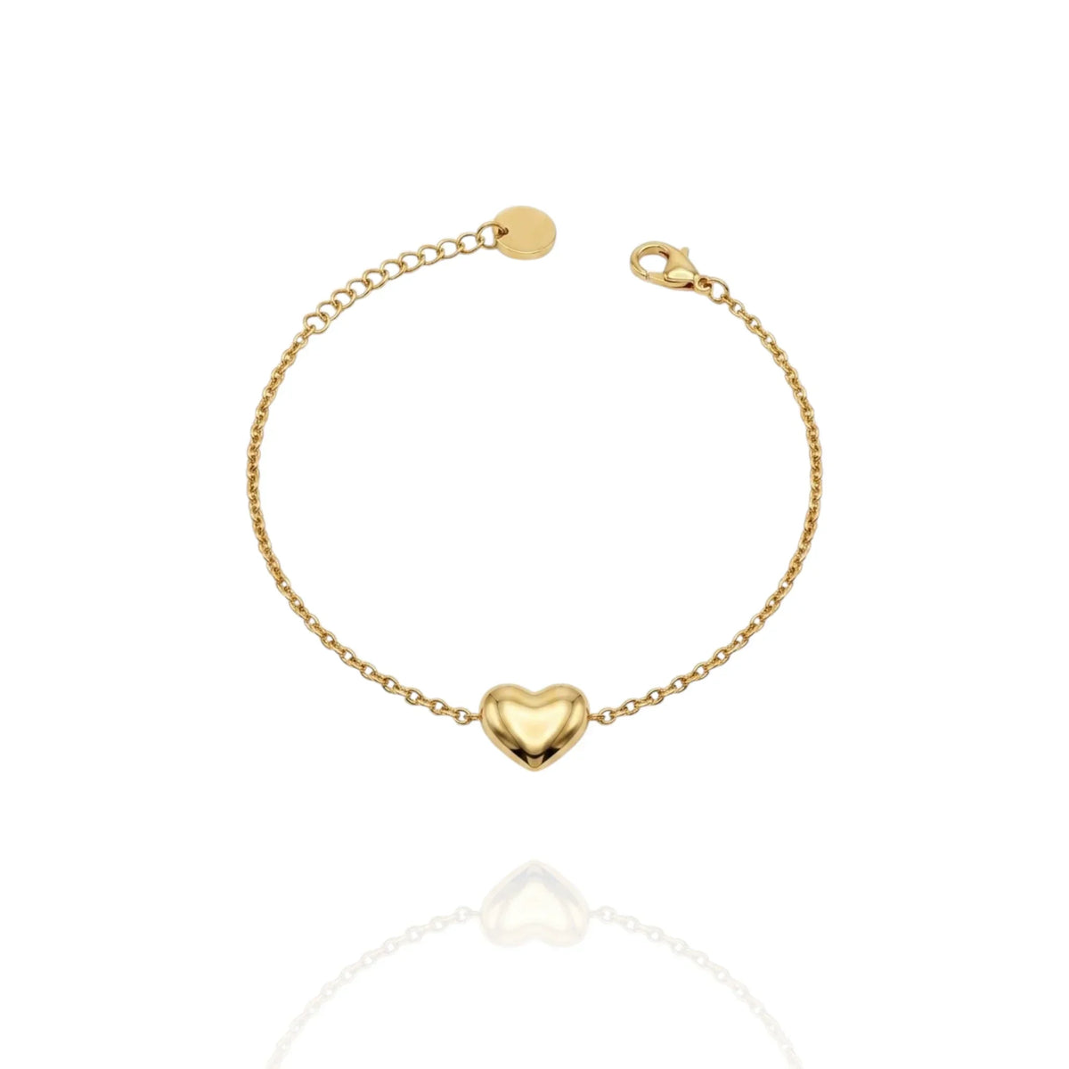 Pulsera fina Corazon personalizada