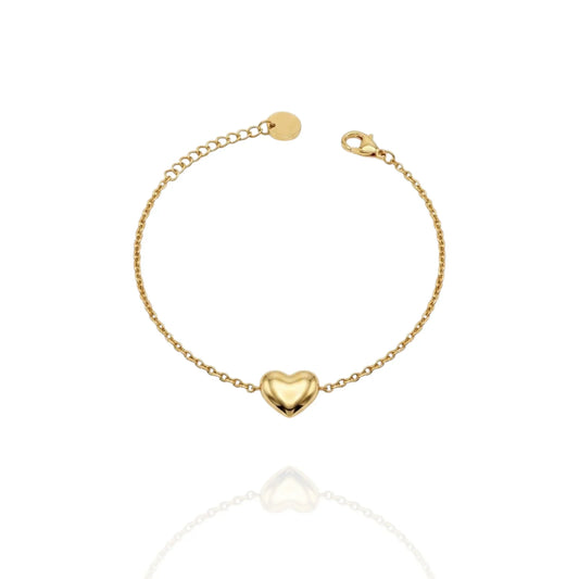 Pulsera fina Corazon personalizada
