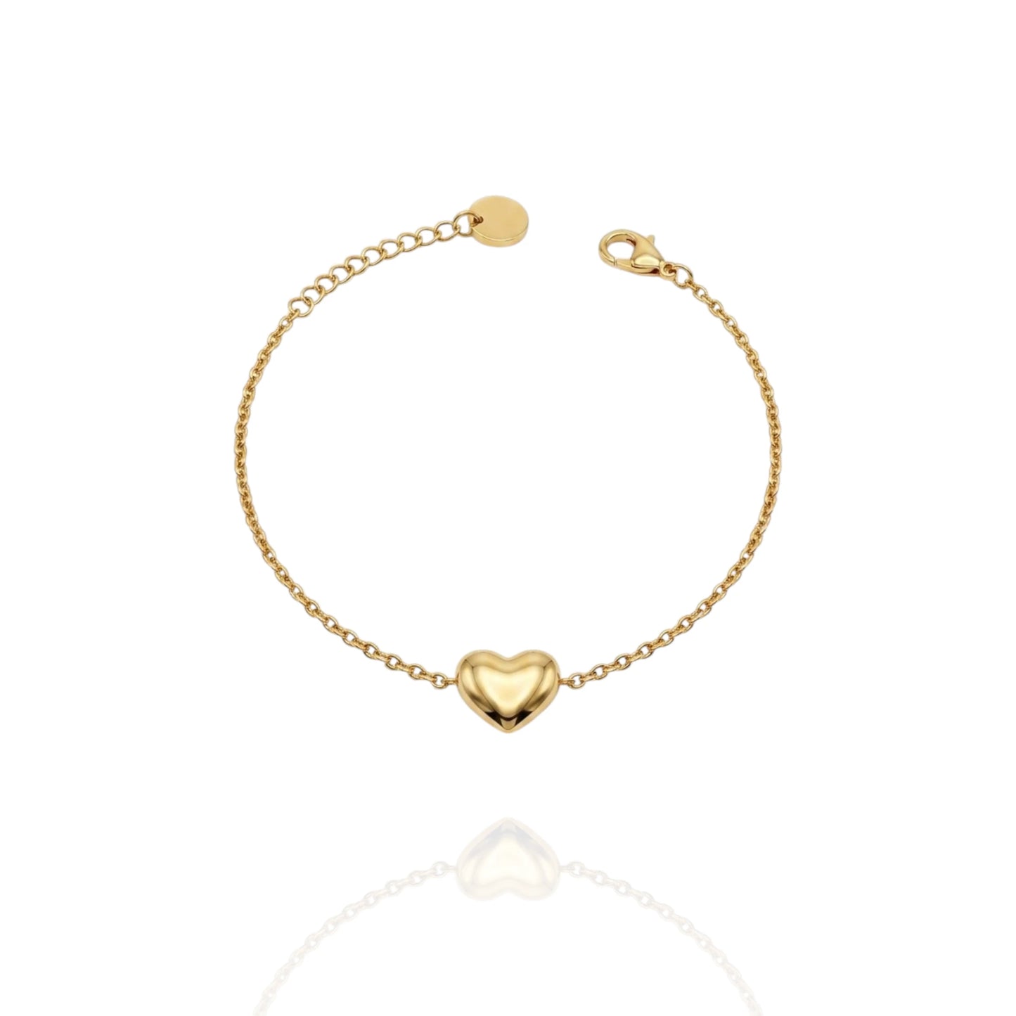 Pulsera fina Corazon personalizada