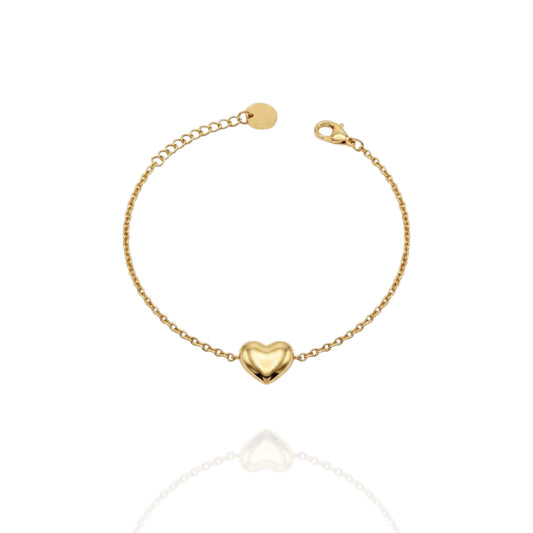 Pulsera fina Corazon personalizada