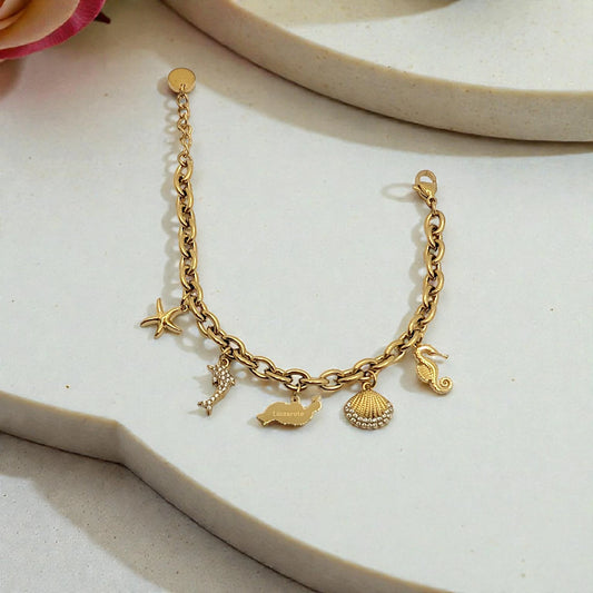 Pulsera charms Lanzarote