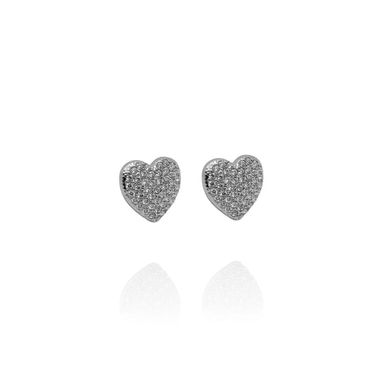 Pendientes pequeño corazon