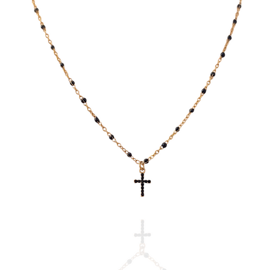 Cross Necklace (Gold) 