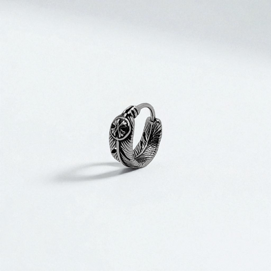 Pendiente aros para hombre