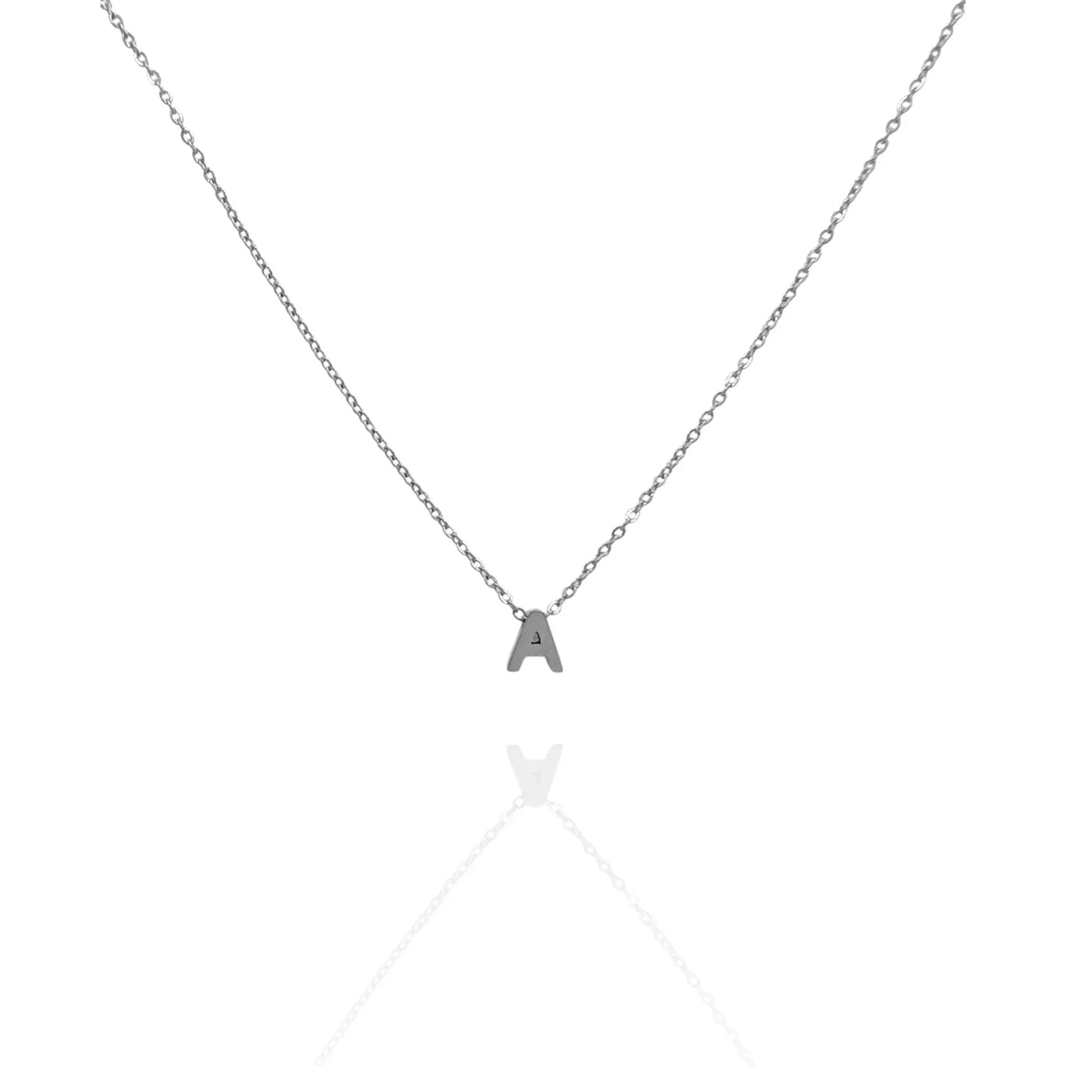 Alphabet Necklace (Silver) 