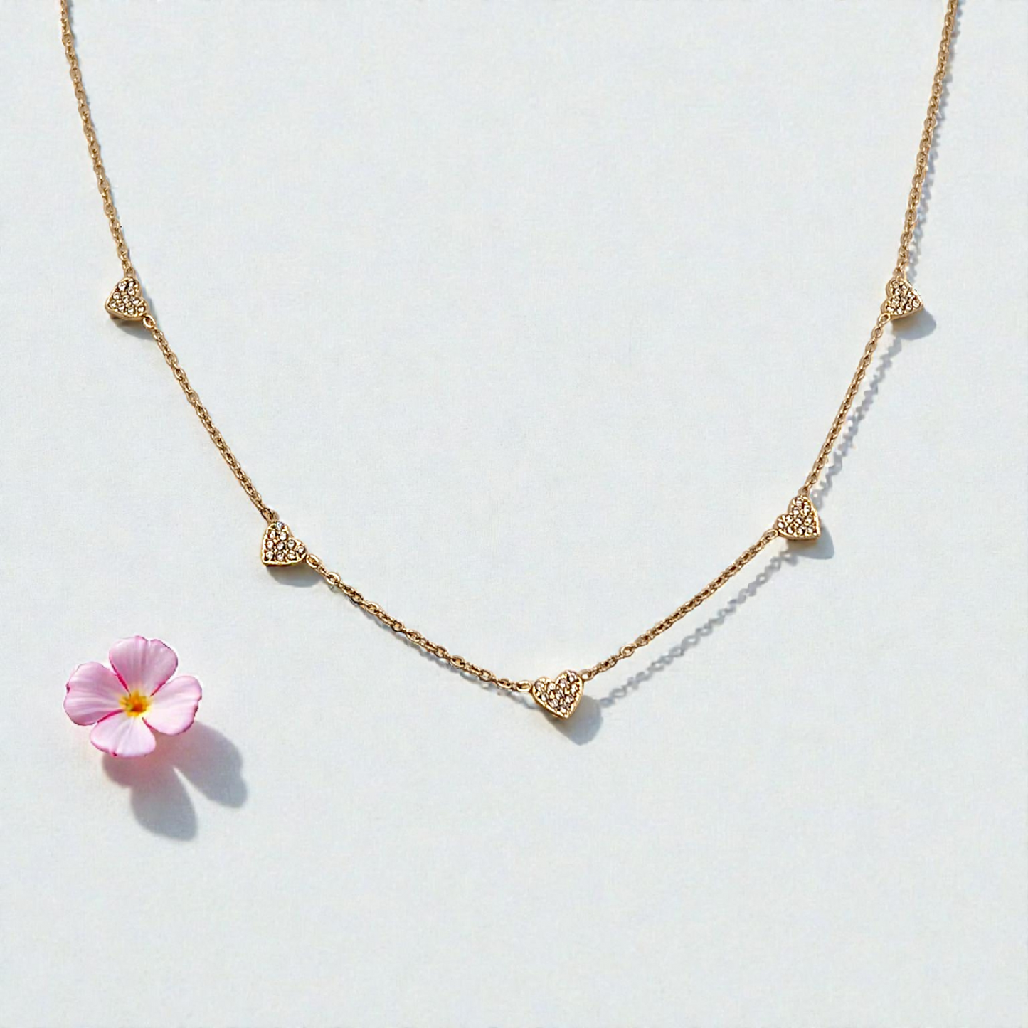 Colgante choker Corazón
