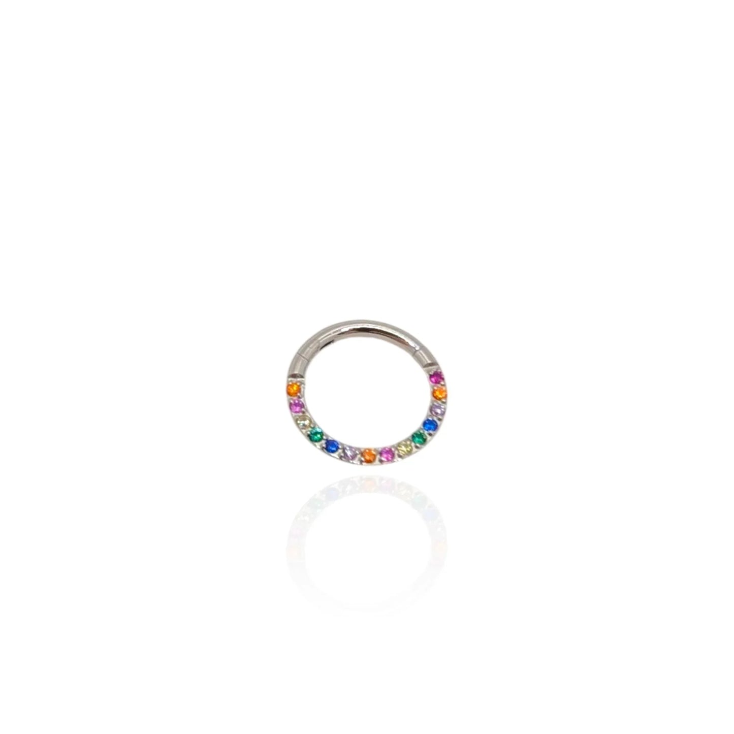 Pendiente Piercing Aros Iris