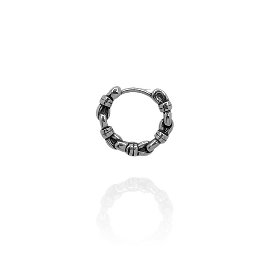 Pendiente para hombre de aros