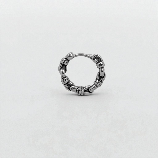 Pendiente para hombre de aros