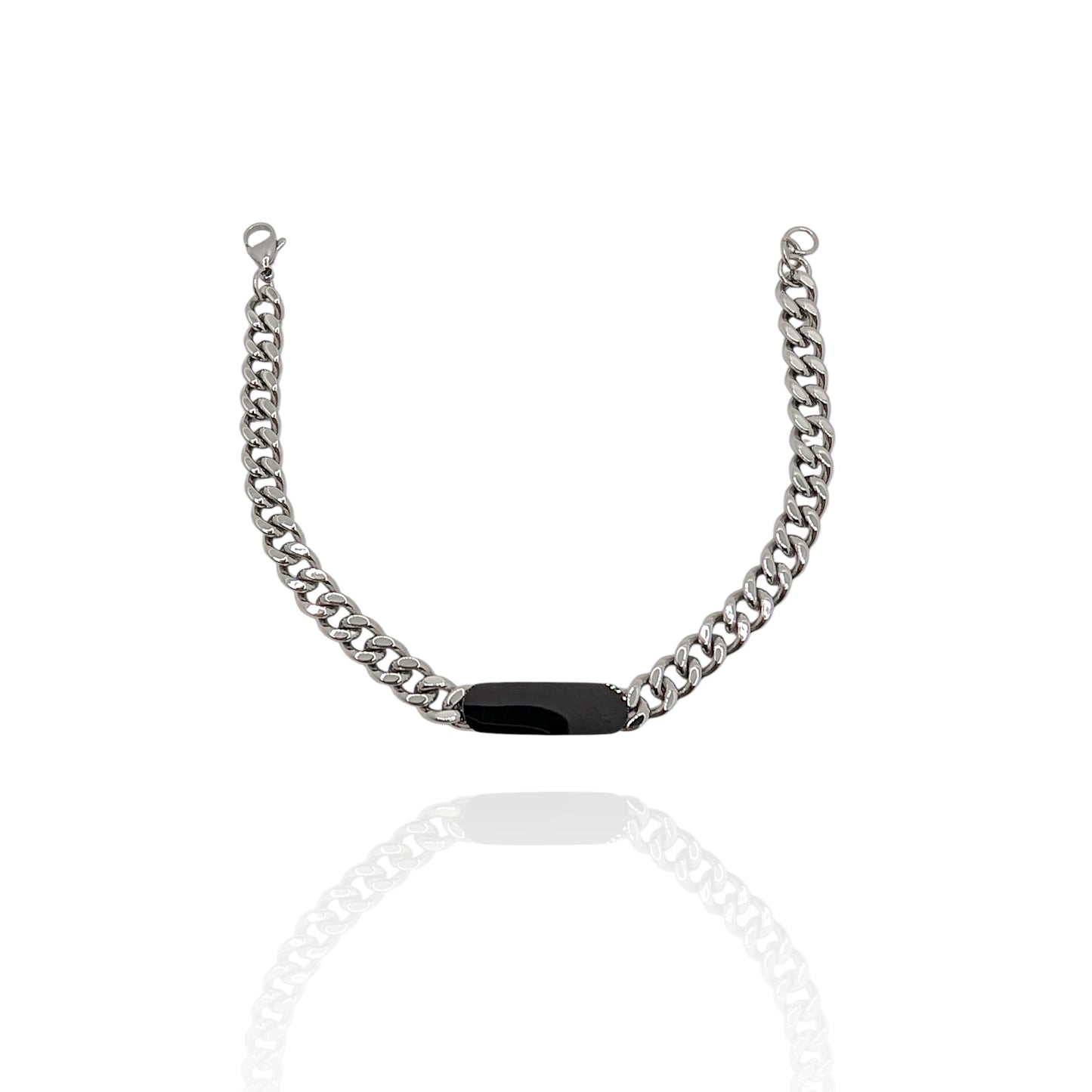 Pulsera de Acero Inoxidable Personalizable para Hombre