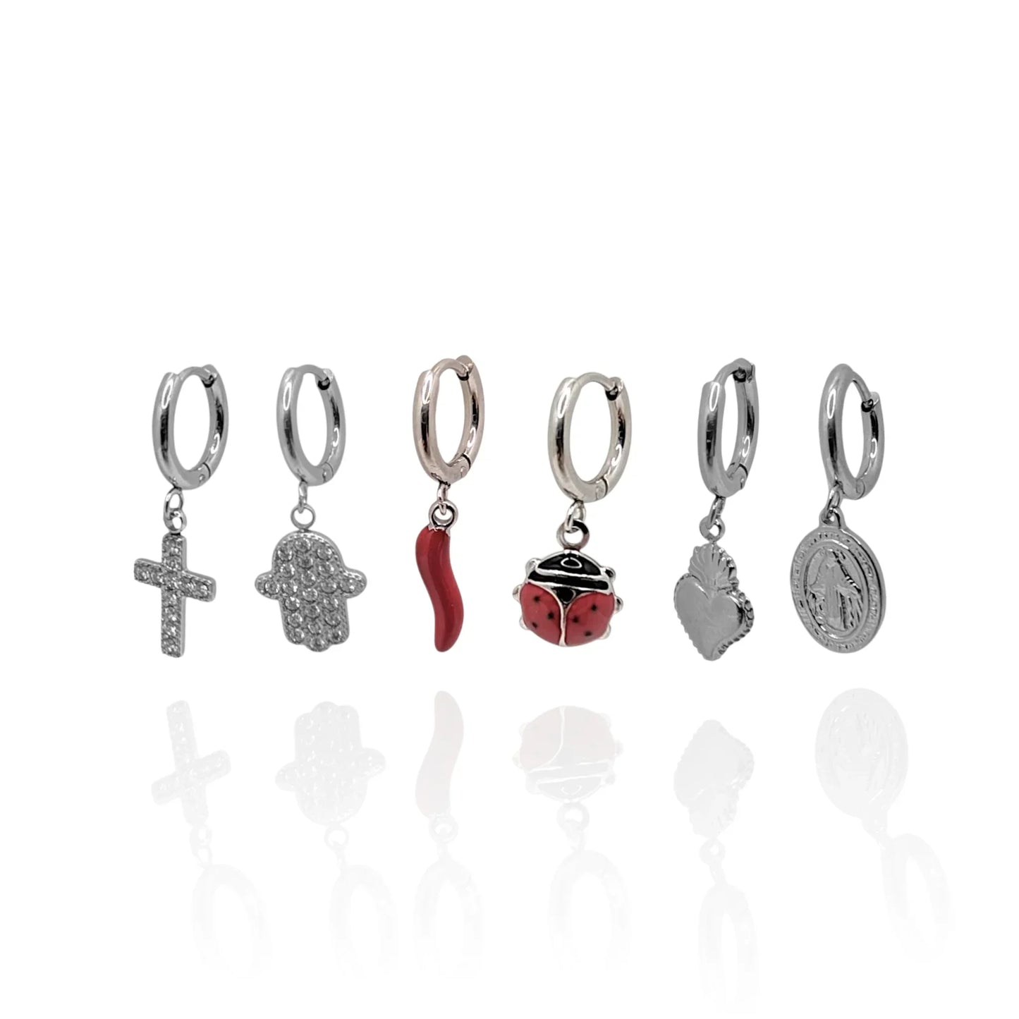 Pendientes Cali (Plateado)